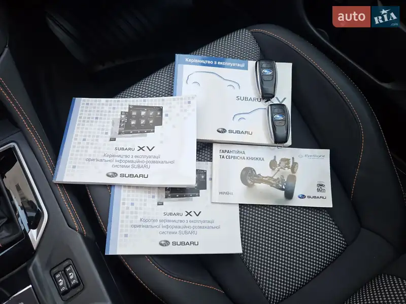 Внедорожник / Кроссовер Subaru XV 2018 в Одессе документ