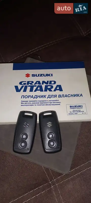 Внедорожник / Кроссовер Suzuki Grand Vitara 2007 в Запорожье документ