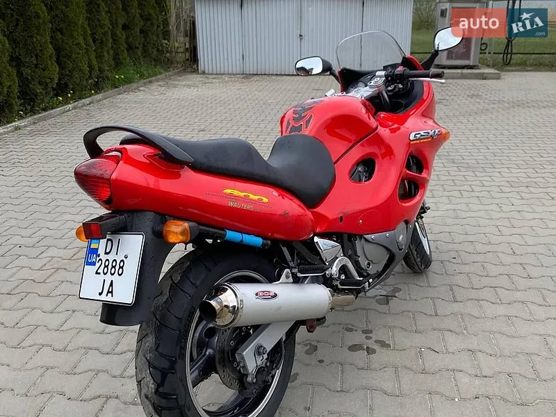 Suzuki GSX 600F 1999 VIN JS1AJ111200101901 фото оголошення 15 з 38