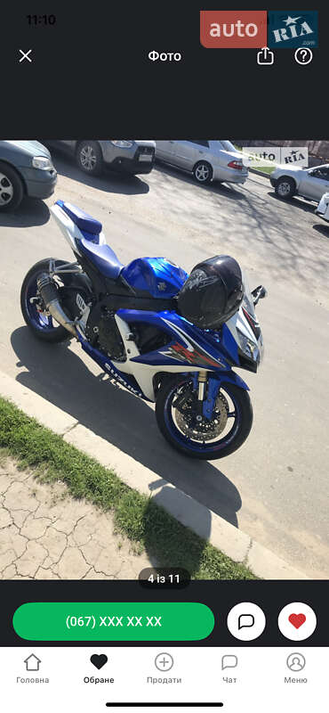 Спортбайк Suzuki GSX-R 600 2006 в Одесі