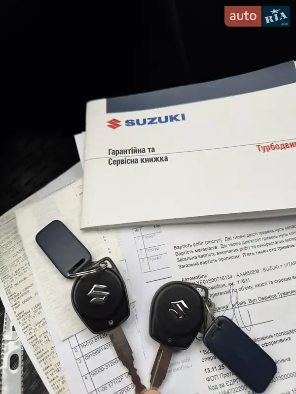 Внедорожник / Кроссовер Suzuki Vitara 2019 в Киеве документ