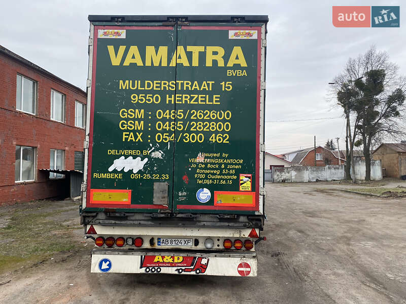 Тентованный борт (штора) - полуприцеп System Trailers TKS 24 2011 в Виннице