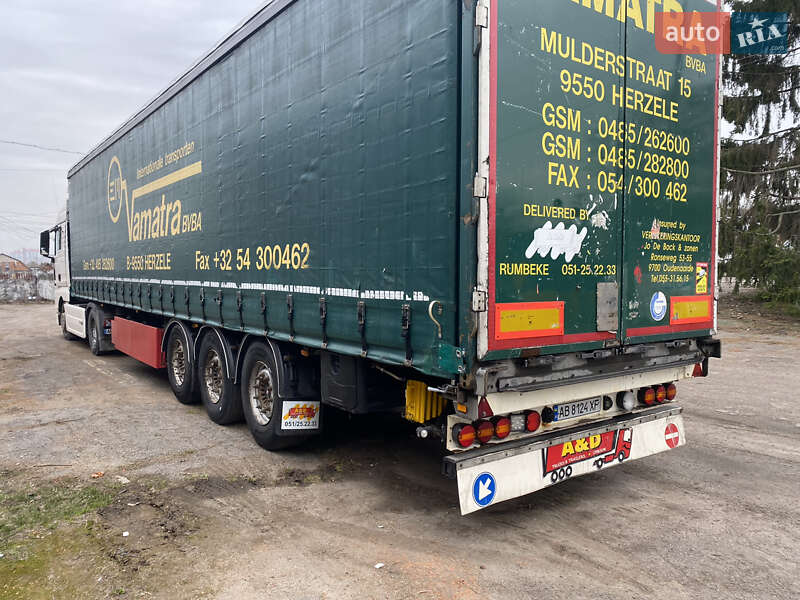 Тентованный борт (штора) - полуприцеп System Trailers TKS 24 2011 в Виннице