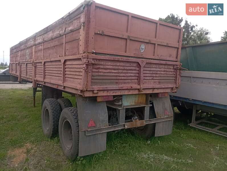 Бортовий напівпричіп СЗАП 83571 1991 в Охтирці