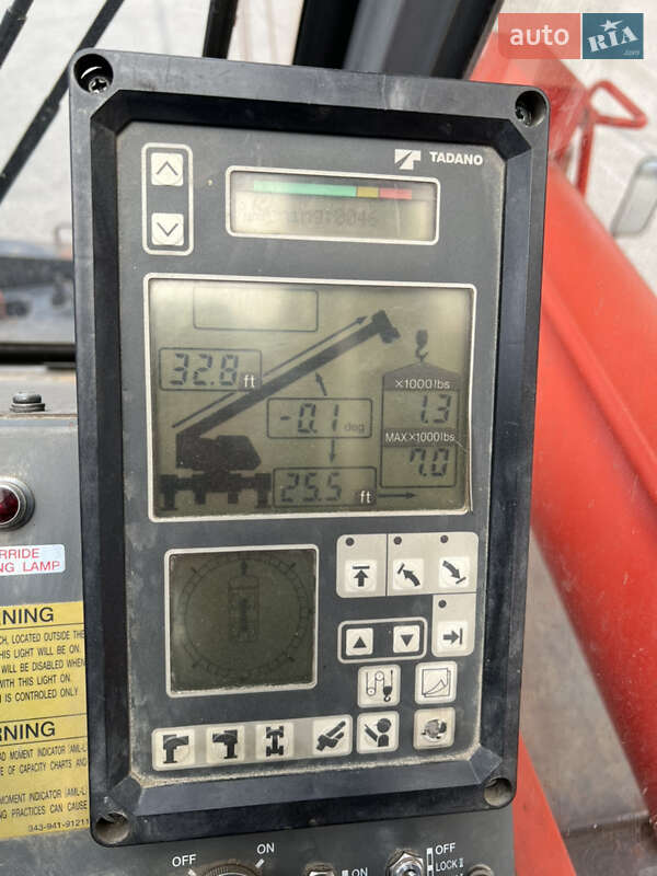 Автокран Tadano TR 1999 в Черноморске фото 9 Автокран Tadano TR 1999 в Черноморске