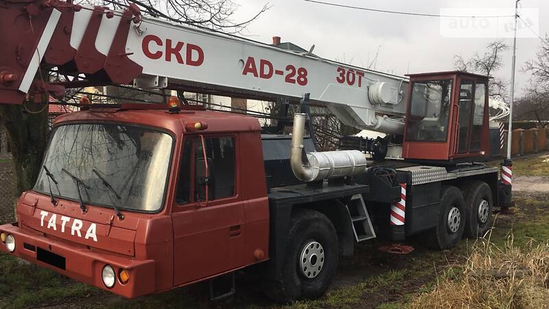 Автокран Tatra AD-28 1989 в 