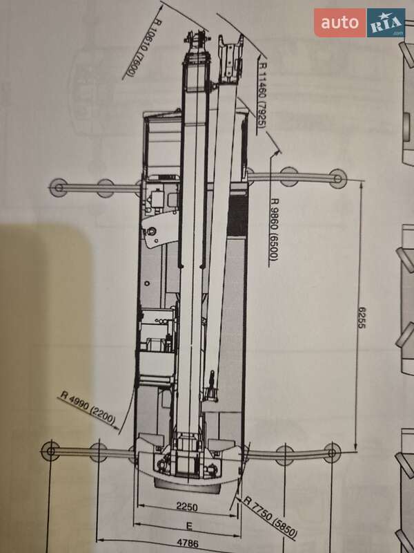 Автокран Terex-Demag K3208 2007 в Львові