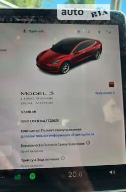 Седан Tesla Model 3 2020 в 