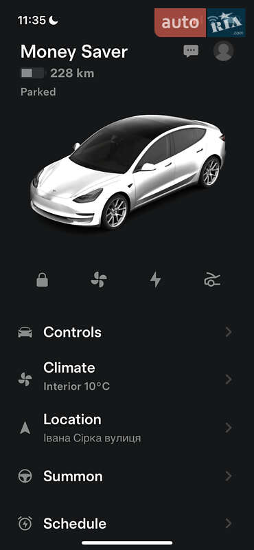 Седан Tesla Model 3 2019 в Львове