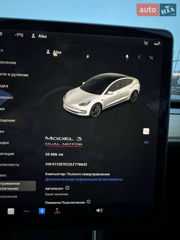 Седан Tesla Model 3 2020 в Києві