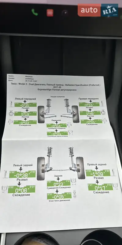 Седан Tesla Model 3 2019 в Одессе документ