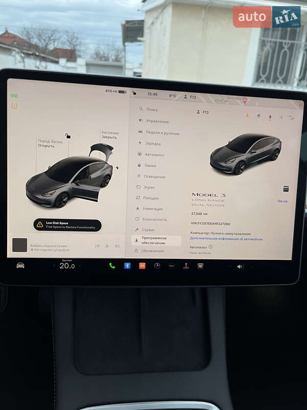 Седан Tesla Model 3 2022 в Одесі