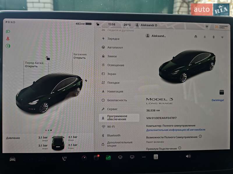 Седан Tesla Model 3 2018 в Николаеве