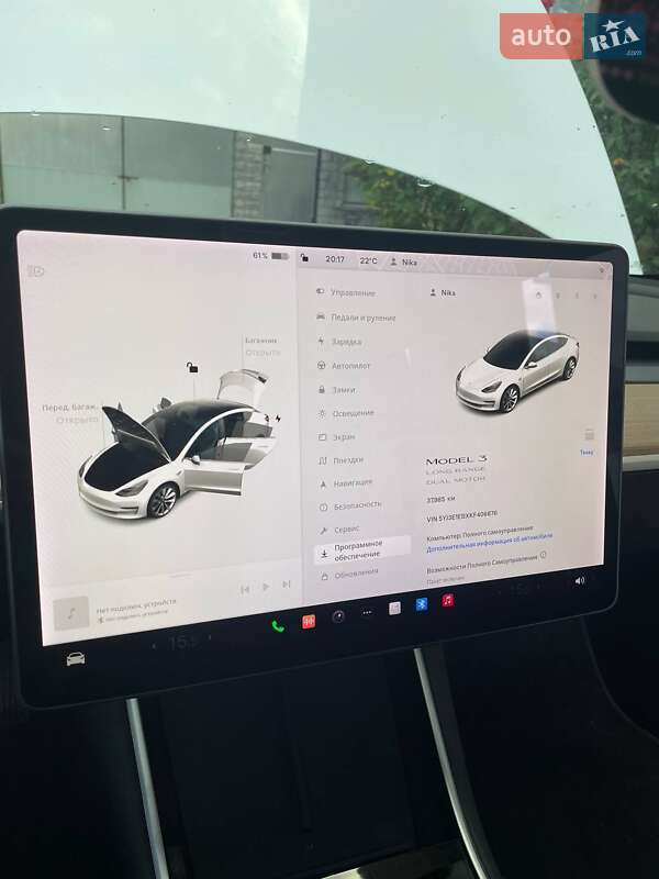 Седан Tesla Model 3 2019 в Ужгороде