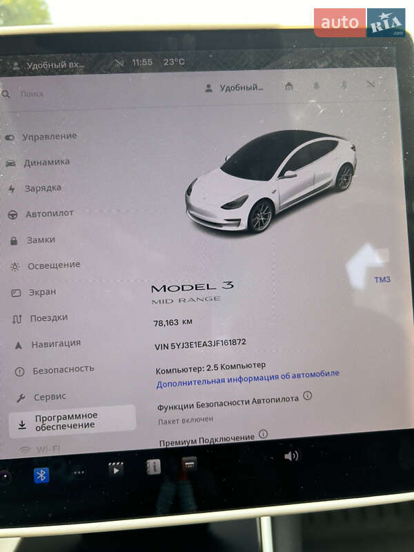 Седан Tesla Model 3 2018 в Одесі