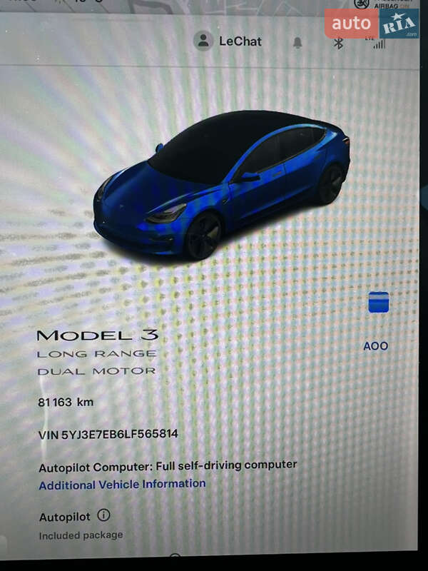 Седан Tesla Model 3 2019 в Луцьку
