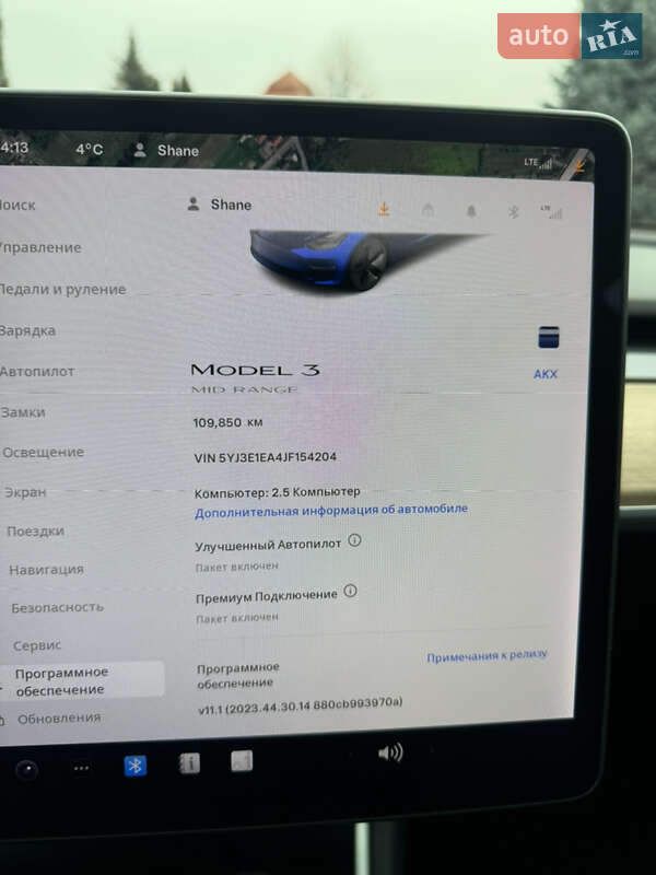 Седан Tesla Model 3 2018 в Ивано-Франковске фото 24 Седан Tesla Model 3 2018 в Ивано-Франковске