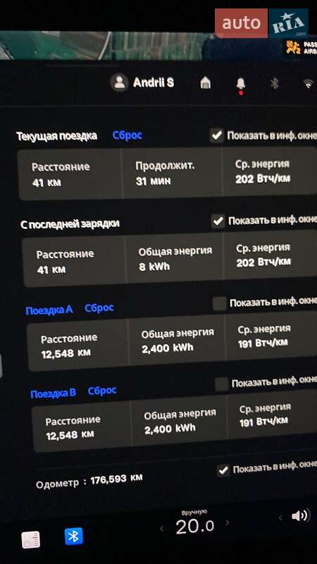 Седан Tesla Model 3 2018 в Львові