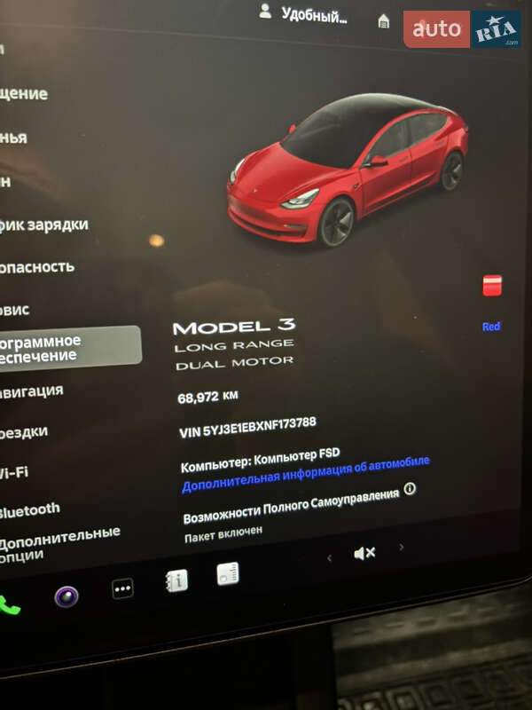 Седан Tesla Model 3 2022 в Збараже фото 3 Седан Tesla Model 3 2022 в Збараже