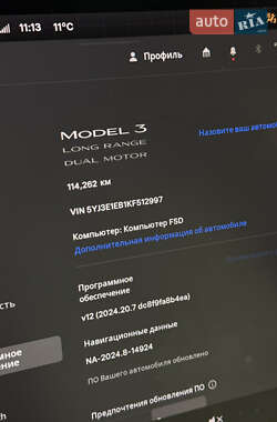 Седан Tesla Model 3 2019 в 