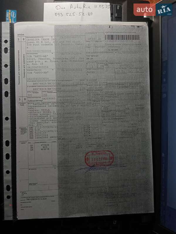 Седан Tesla Model 3 2021 в Шепетівці