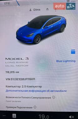 Седан Tesla Model 3 2018 в 