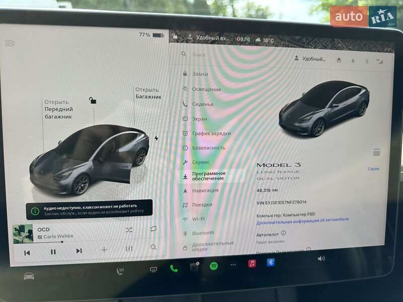 Седан Tesla Model 3 2022 в Сумах