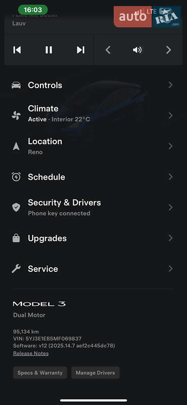 Седан Tesla Model 3 2021 в Києві