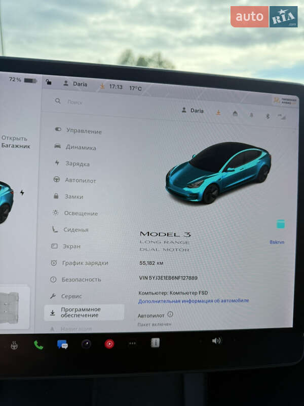 Седан Tesla Model 3 2021 в Киеве