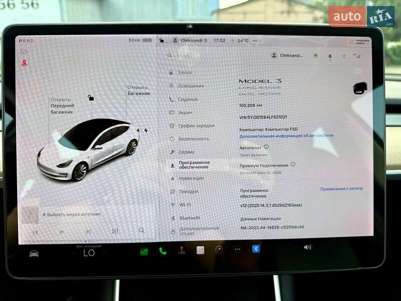Седан Tesla Model 3 2020 в Киеве