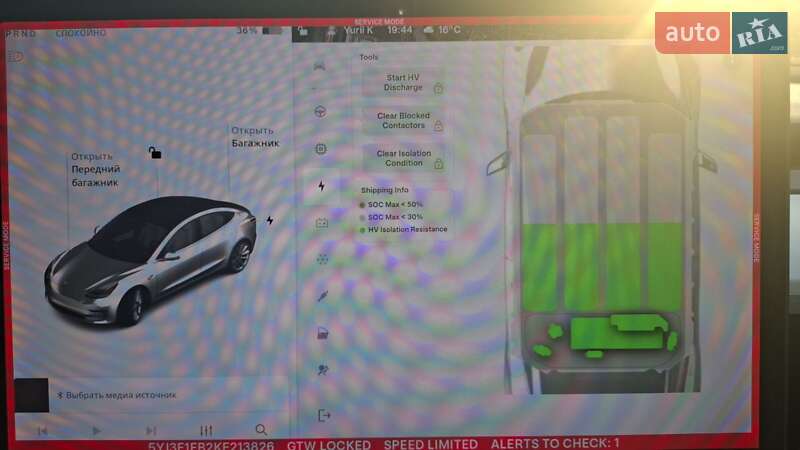 Седан Tesla Model 3 2019 в Полтаві