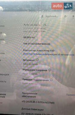 Седан Tesla Model 3 2021 в 
