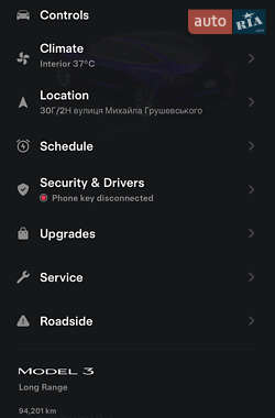 Седан Tesla Model 3 2018 в Одесі