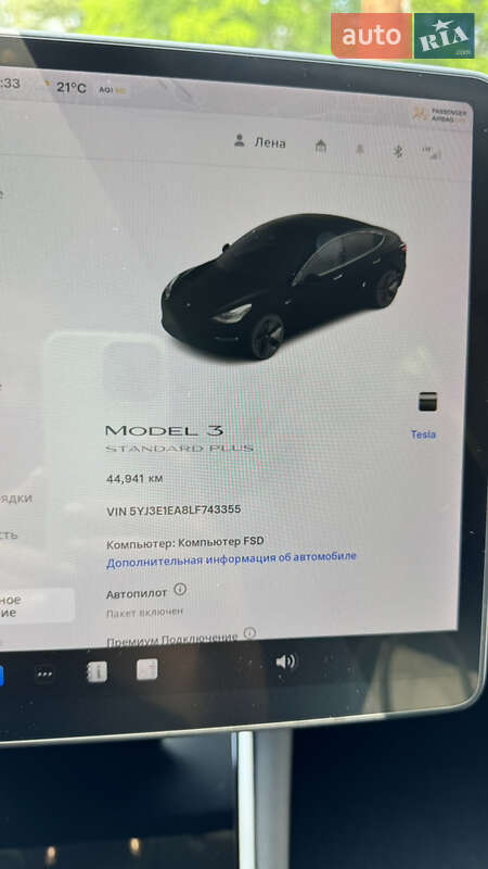 Седан Tesla Model 3 2020 в Дніпрі фото 20 Седан Tesla Model 3 2020 в Дніпрі