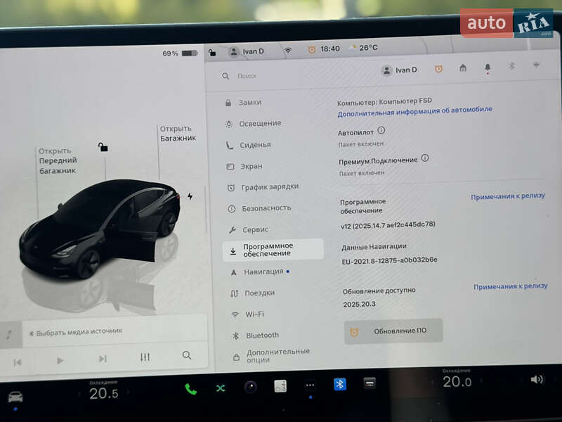 Седан Tesla Model 3 2023 в Львове