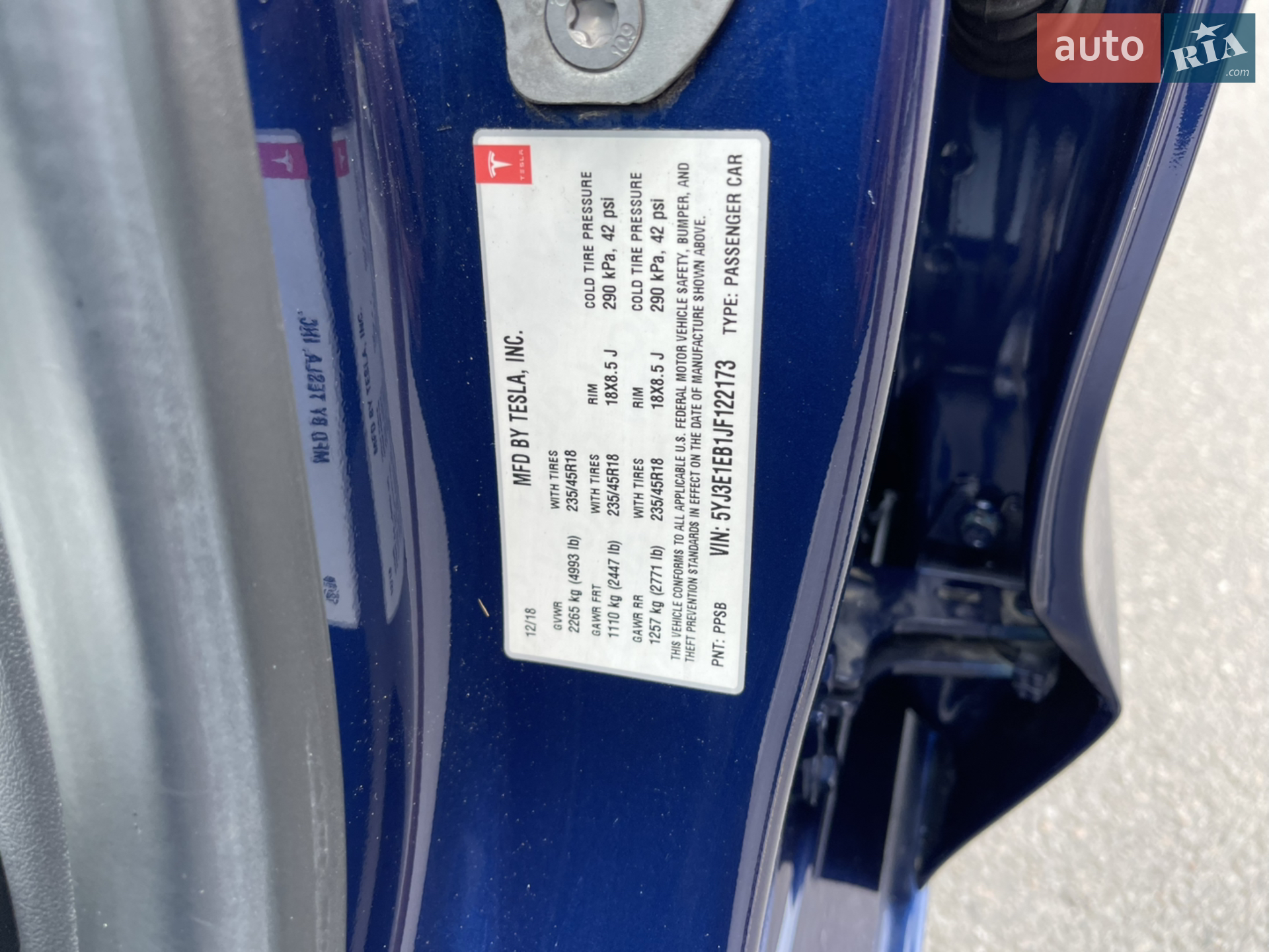 2018 Tesla Model 3 - мініатюра 12