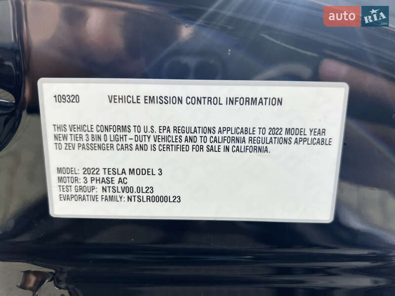 Седан Tesla Model 3 2021 в Одесі