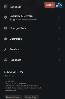 Седан Tesla Model 3 2019 в 