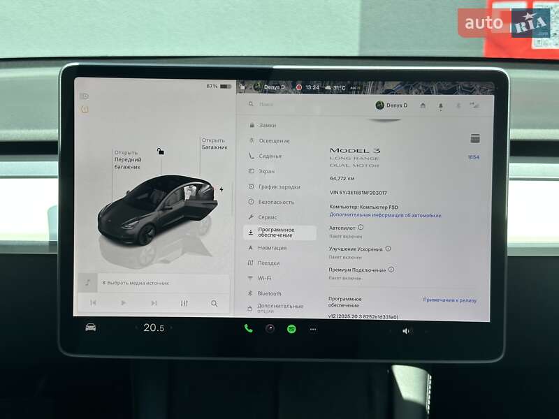 Седан Tesla Model 3 2022 в Києві
