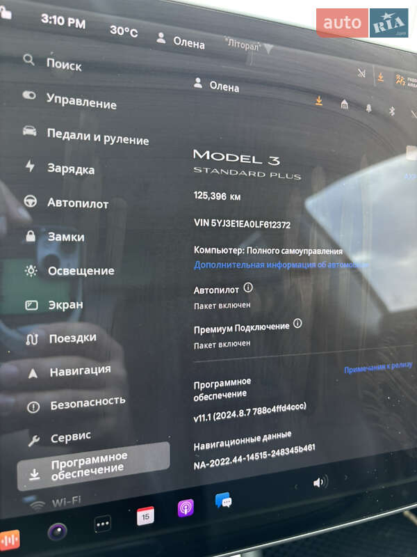 Седан Tesla Model 3 2019 в Одессе
