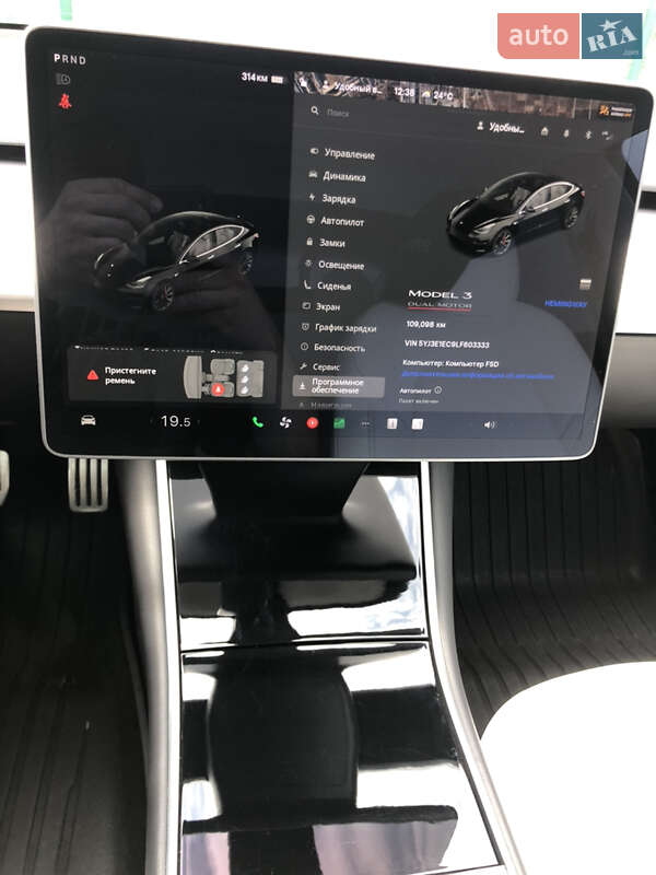 Седан Tesla Model 3 2019 в Києві
