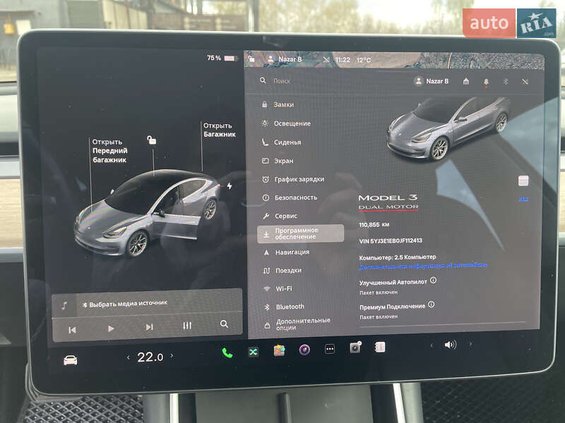 Седан Tesla Model 3 2018 в Києві