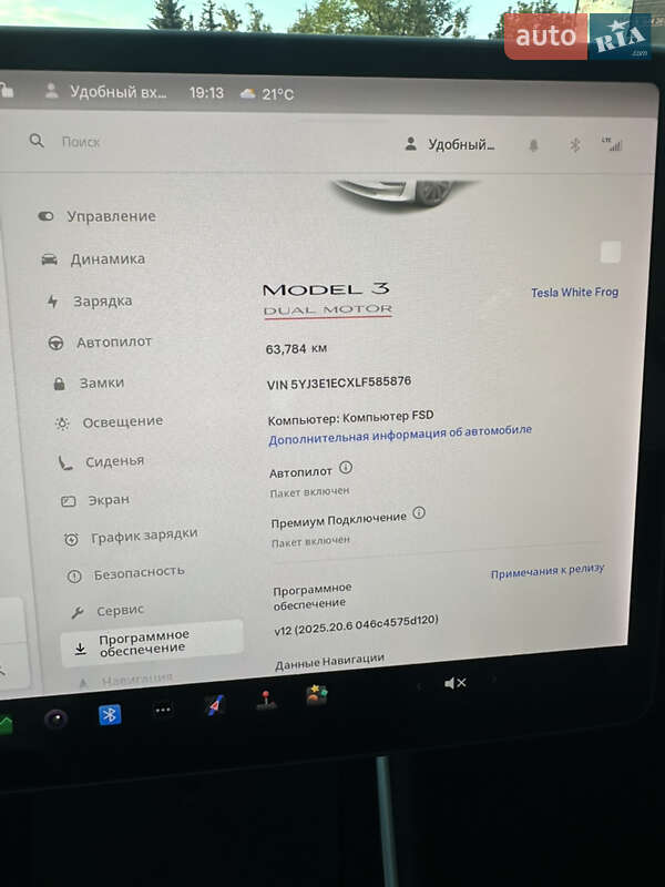Седан Tesla Model 3 2019 в Києві