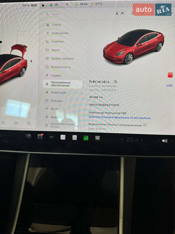 Седан Tesla Model 3 2020 в Хмельницком