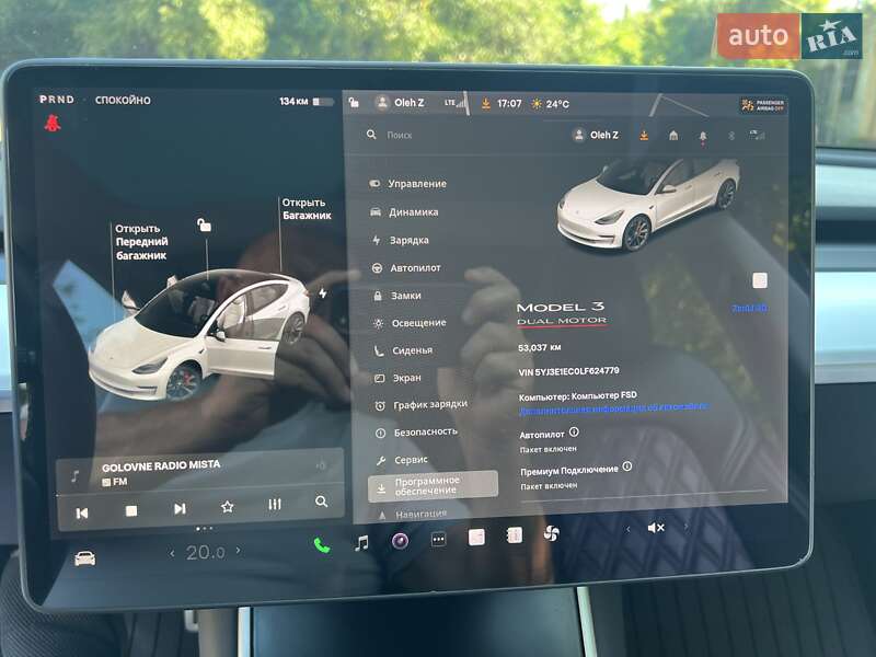 Седан Tesla Model 3 2019 в Білій Церкві