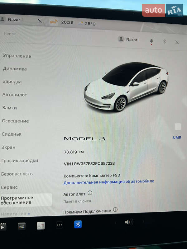 Седан Tesla Model 3 2022 в Чернівцях