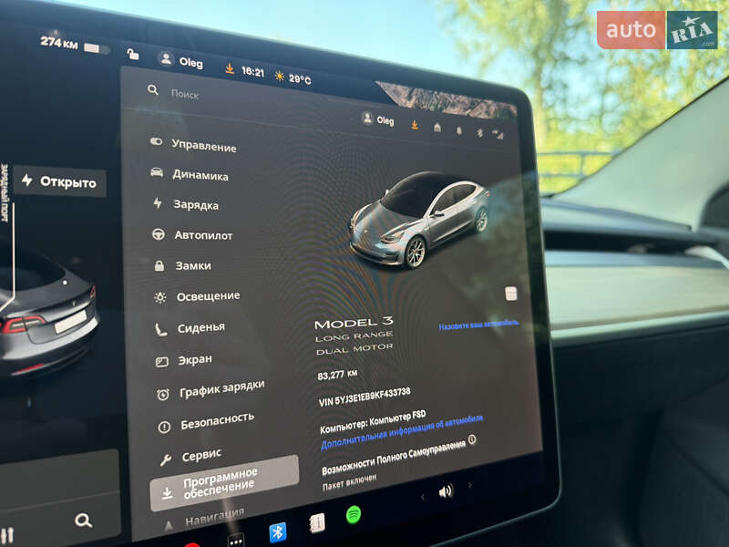 Седан Tesla Model 3 2019 в Днепре