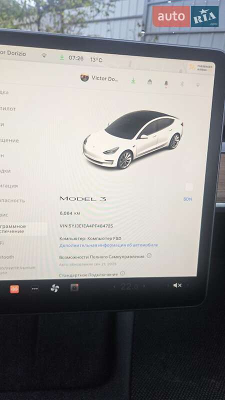 Седан Tesla Model 3 2023 в Києві