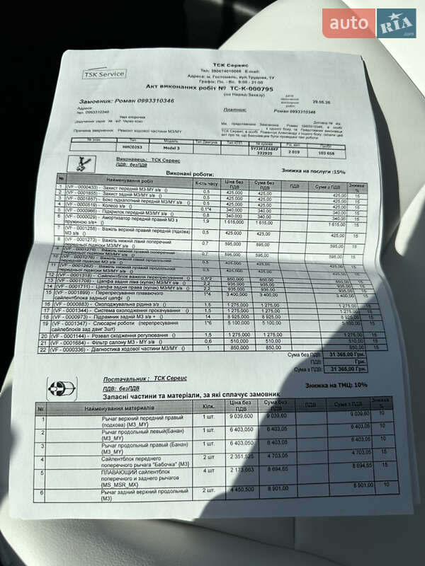 Седан Tesla Model 3 2019 в Киеве