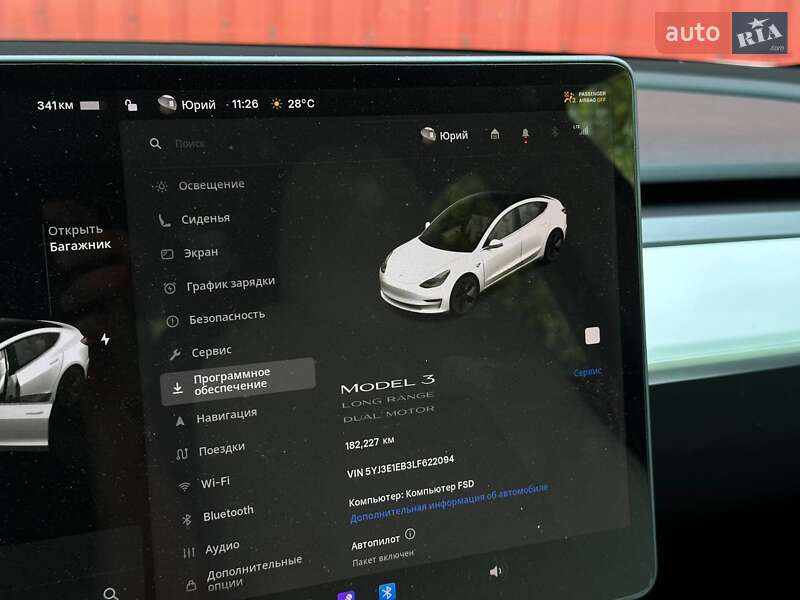 Седан Tesla Model 3 2019 в Одессе